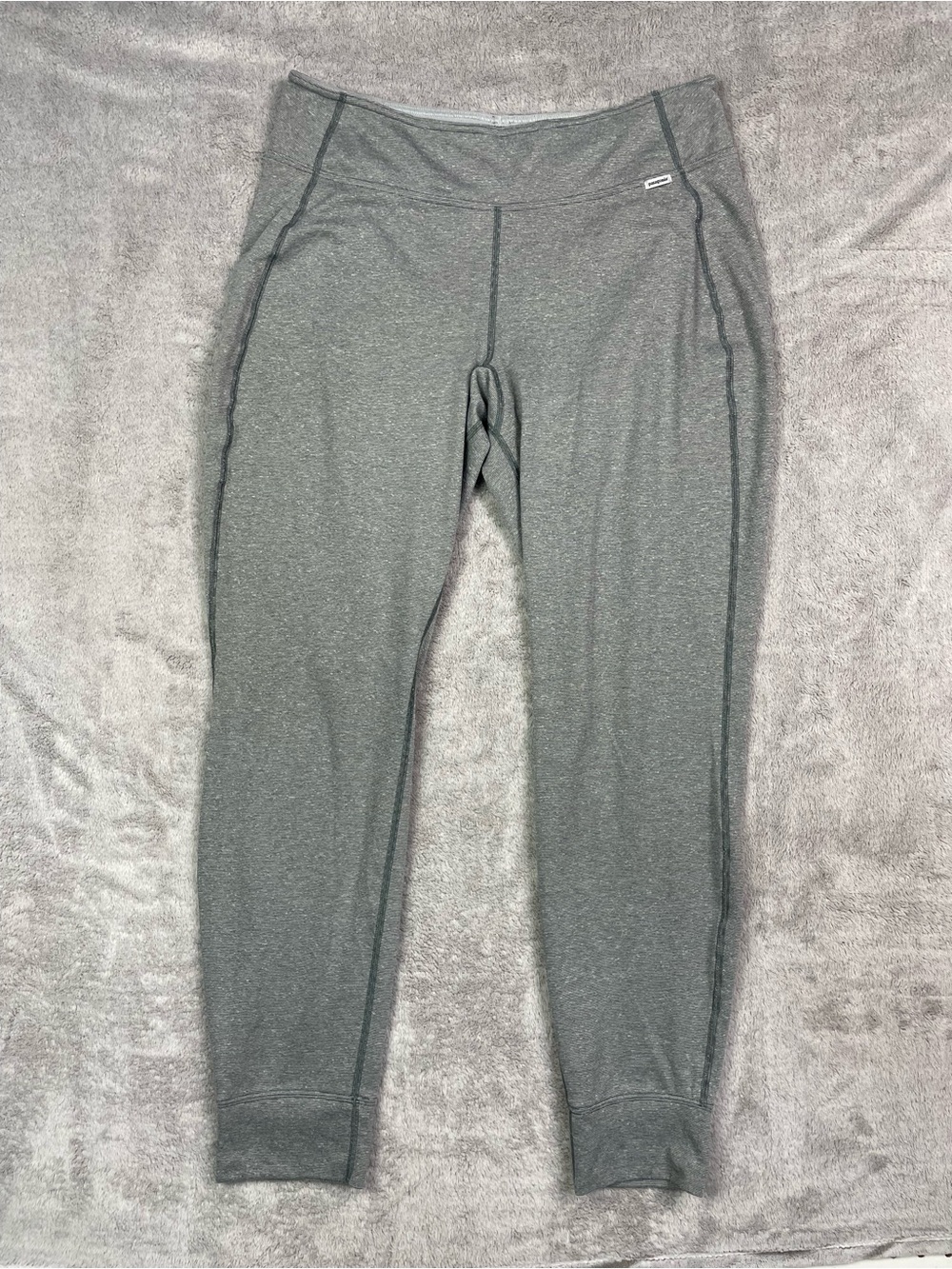 Patagonia Womens Capilene 3 Midweight Legging XL Gray Green Base Layer Pants